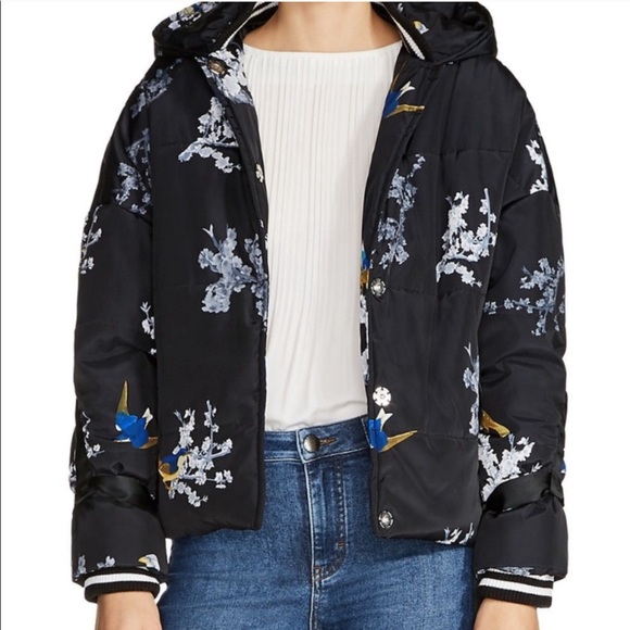 Maje Jackets & Blazers - Maje NWT Printed Puff Coat One Size Fits All